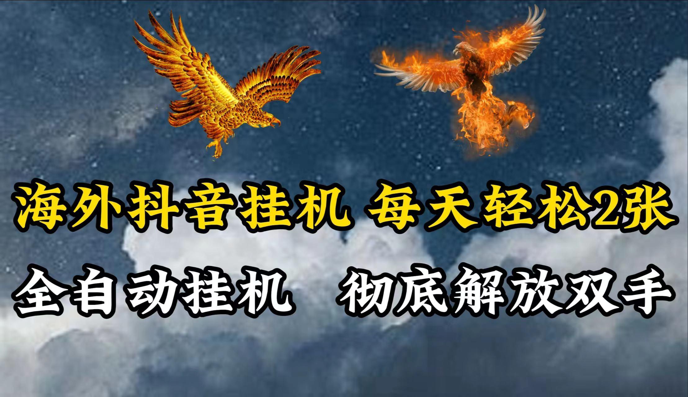 海外抖音挂机，每天轻松2张，全自动挂机，彻底解放双手！-网创星球