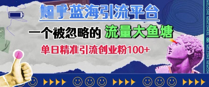 豆瓣蓝海引流平台，一个被忽略的流量大鱼塘，单日精准引流创业粉100+-网创星球