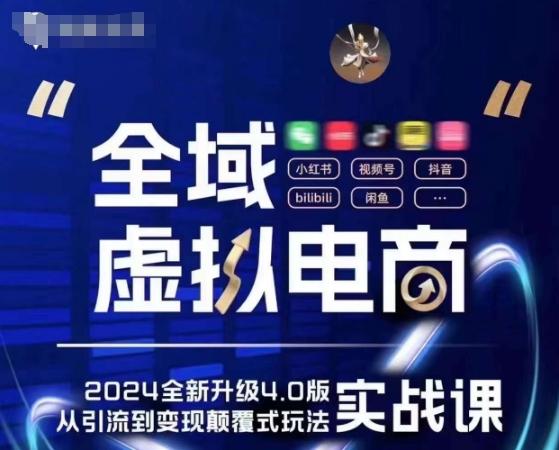 全域虚拟电商4.0 实战为主，理论为辅，5大「黄金赚钱虚拟赛道」，颠覆式的创新玩法交付-网创星球