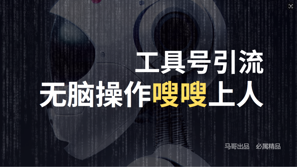 24年抖音最新工具号日引流300+创业粉，日入5000+-网创星球