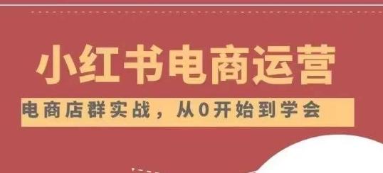 小红书店铺运营从小白到大神2.0，从入门到精通-网创星球