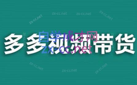 老贺·拼多多视频带货(更新至2024)-网创星球