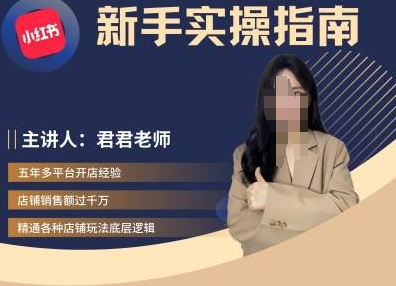 君君-小红书电商从入门到精通，新手实操指南-网创星球