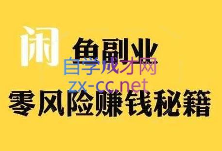 铁逸潇老师·闲鱼电商新手运营教程-网创星球