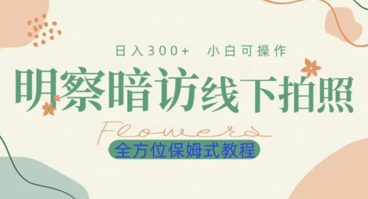 明拍暗拍项目0成本投入日入300+小白可操作保姆式全方位教程-网创星球