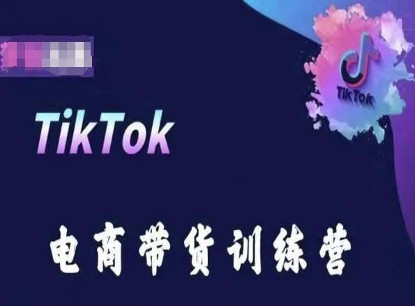 TikTok电商带货训练营，跟随时代潮流，跨境掘金-网创星球