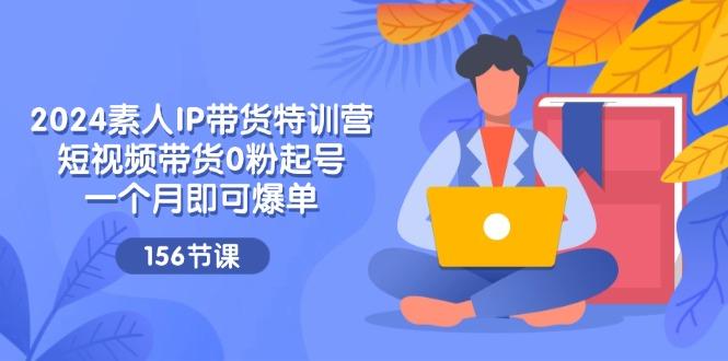 2024素人IP带货特训营，短视频带货0粉起号，一个月即可爆单(156节-网创星球