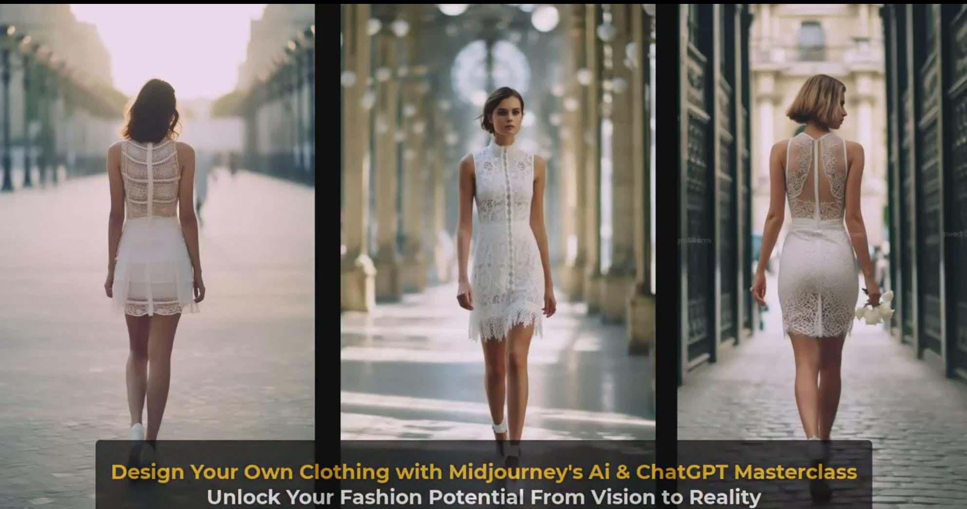 图片[2]-利用 Midjourneys Ai 人工智能设计自己的服装AI大师班-10节课-中英字幕-网创星球