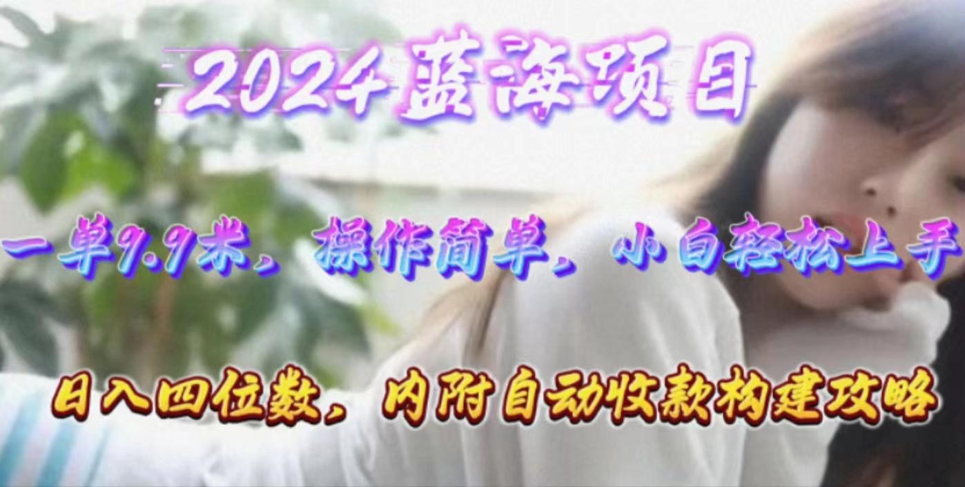年轻群体的蓝海市场，1单9.9元，操作简单，小白轻松上手，日入四位数-网创星球