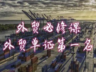 外贸必修课-外贸单证第一名-共勤外贸教程-网创星球