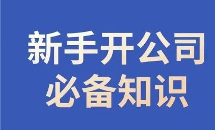 新手开公司必备知识，小辉陪你开公司，合规经营少踩坑-网创星球