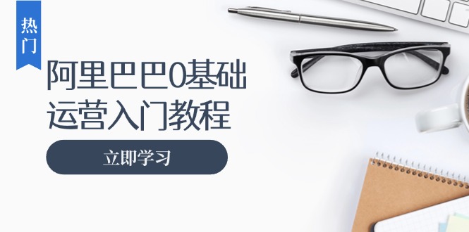 阿里巴巴运营零基础入门教程：涵盖开店、运营、推广，快速成为电商高手-网创星球