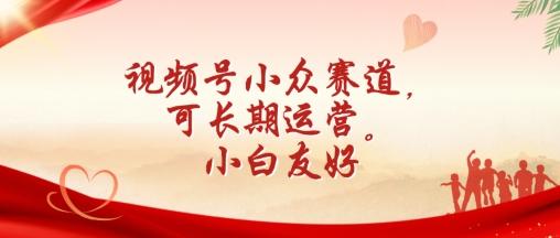 视频号小众赛道，可长期运营，小白友好【揭秘】-网创星球