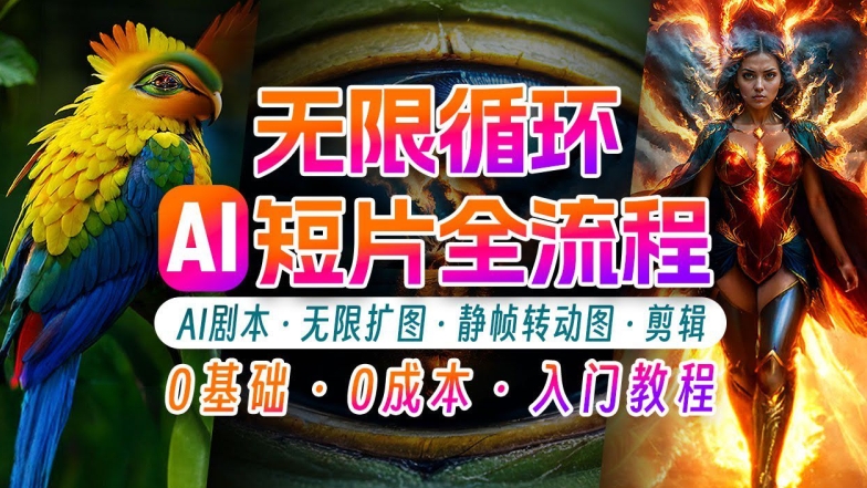 AI剪辑无限循环画面：新手轻松月入上万的秘技【揭秘】-网创星球