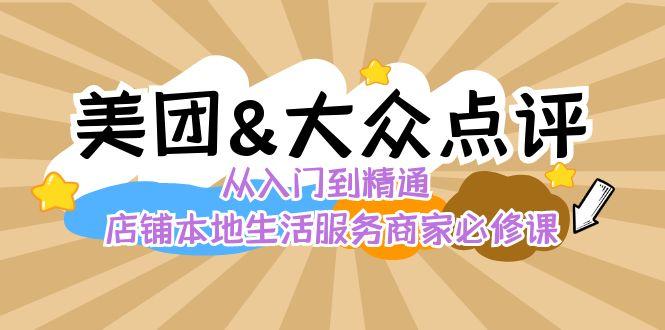 美团+大众点评 从入门到精通：店铺本地生活 流量提升 店铺运营 推广秘术 评价管理-网创星球