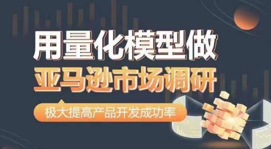 用量化模型做亚马逊市场调研，从数据出发，更高效更准确做判断，极大提高产品开发成功率-网创星球