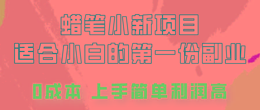 蜡笔小新项目拆解，0投入，0成本，小白一个月也能多赚3000+-网创星球