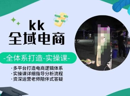 KK全域电商，全体系打造实操课，多平台打造电商逻辑体系-网创星球
