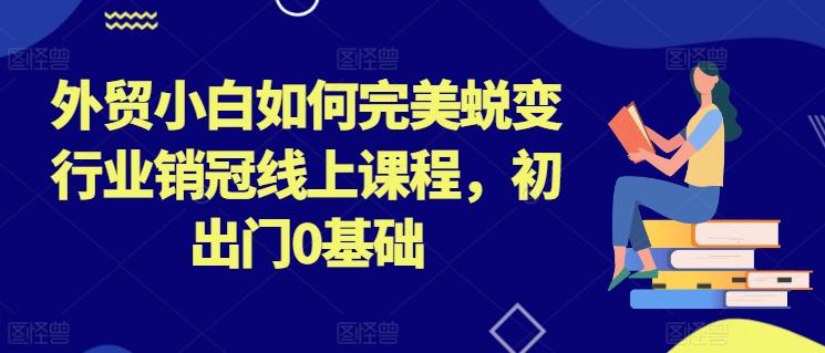 外贸小白如何完美蜕变行业销冠线上课程，初出门0基础-网创星球
