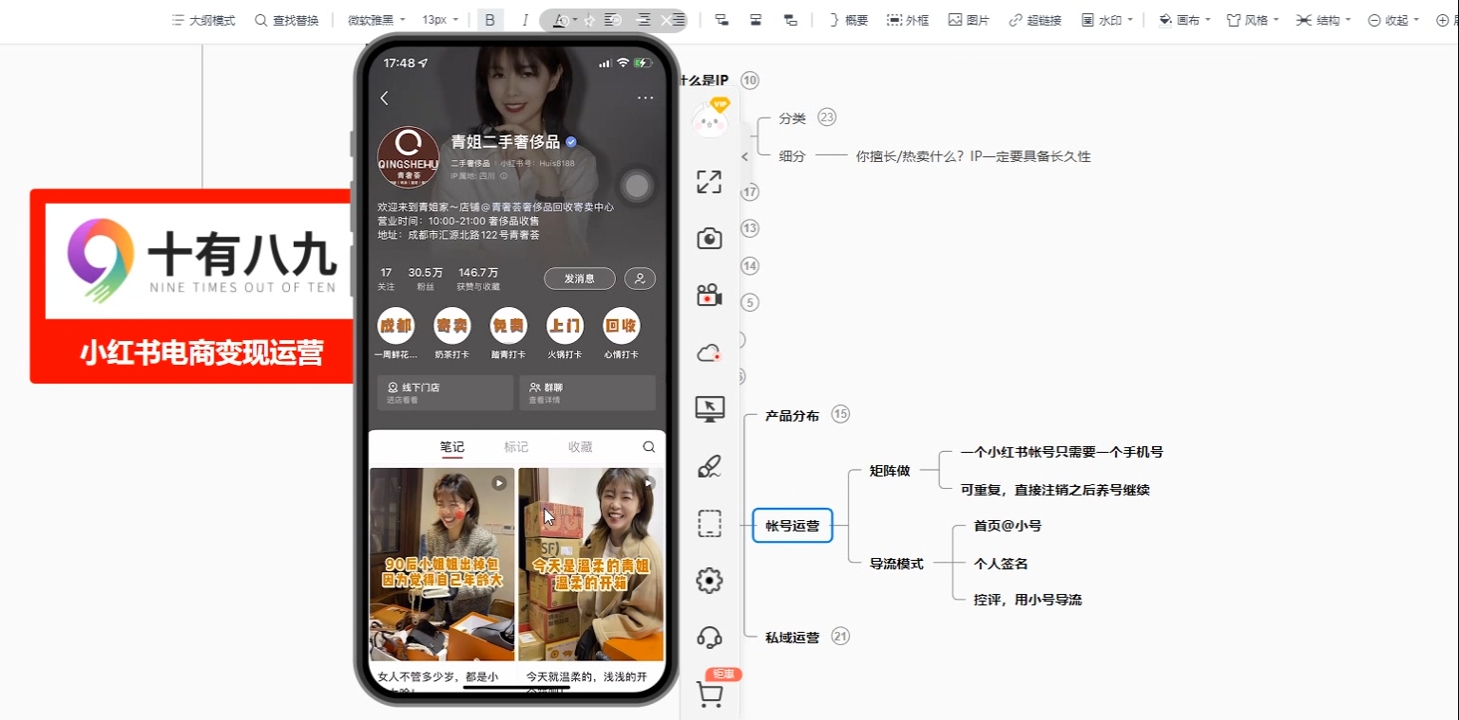 十有八九学院·新手如何从0-1玩转红薯店铺-网创星球
