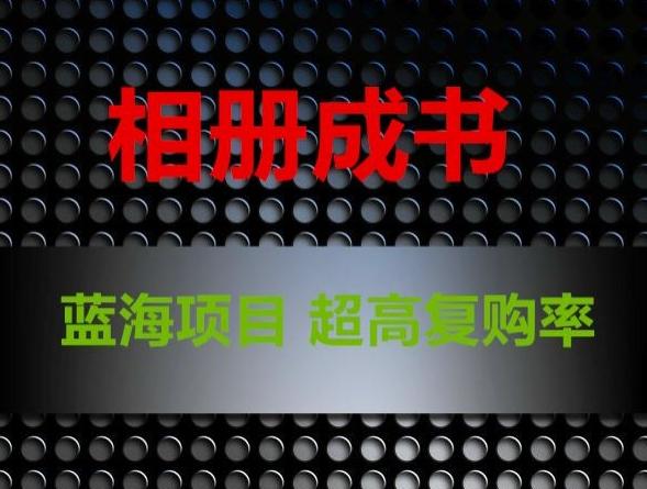 相册成书，蓝海项目，认真操作月入过万【揭秘】-网创星球