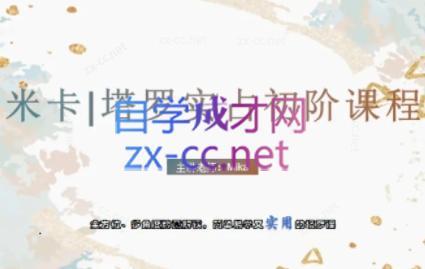 米卡·实占塔罗初阶课-网创星球