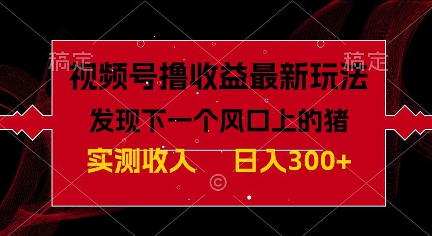 视频号分成计划最新玩法，单条作品几分钟制作完成,日入300+，过年前最后的冲刺-网创星球