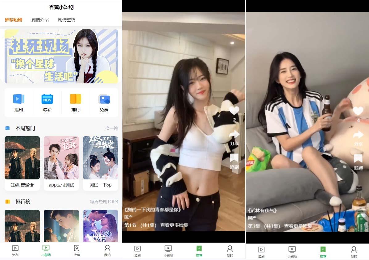 (8542期)小剧场短剧影视系统源码 全开源 带支付收益+会员机制+代理推广等模式【…-网创星球