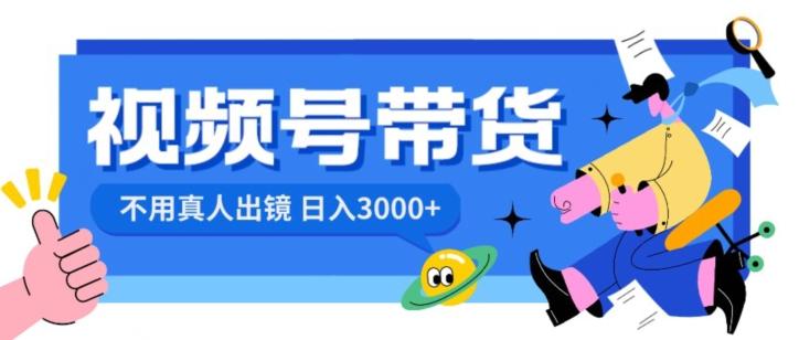 视频号带货，日入3000+，不用真人出镜-网创星球